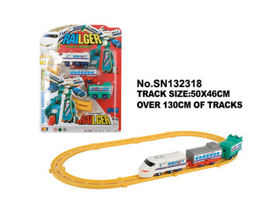 高速變形電動軌道火車 祖恩玩具的創意新作